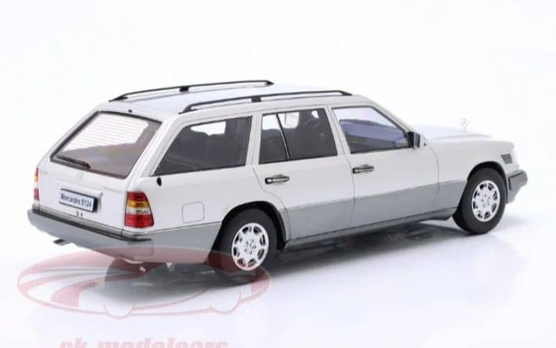Mercedes E class (S124) 1995 diecast car model 1;18 4