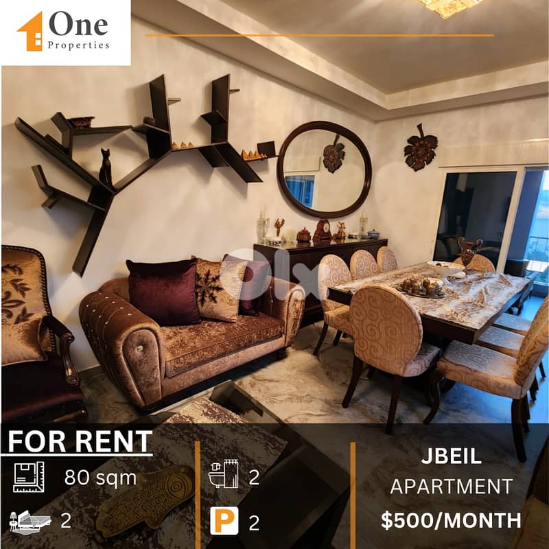 APARTMENT FOR RENT IN JBEIL 0