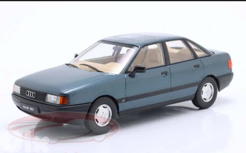 Audi 80 (1989) diecast car model 1;18 0