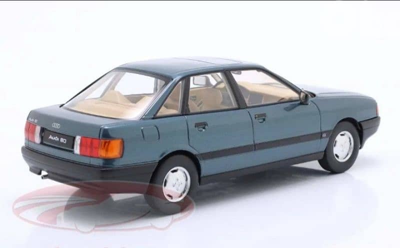 Audi 80 (1989) diecast car model 1;18 2