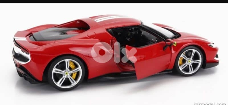 Ferrari 296 GTB Assetto Fiorano 2022 diecast car model 1;18 7