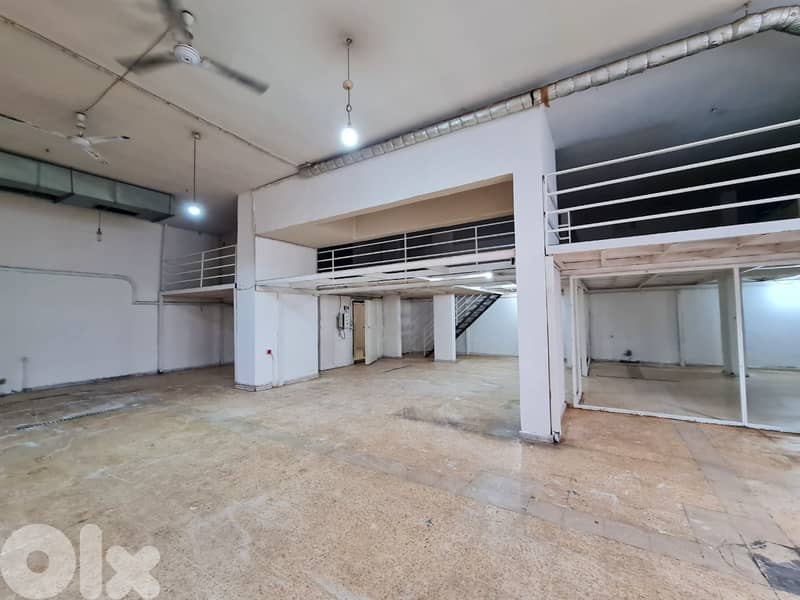 350 SQM Prime Location Warehouse in Bauchrieh, Metn 0
