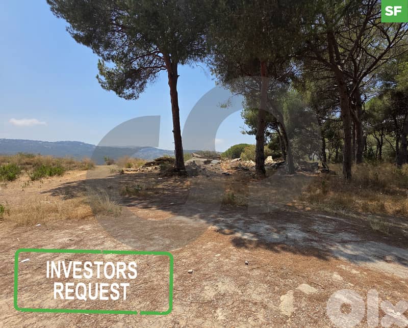 12,300 sqm land in OYOUN BROUMMANA REF#SF124147 0
