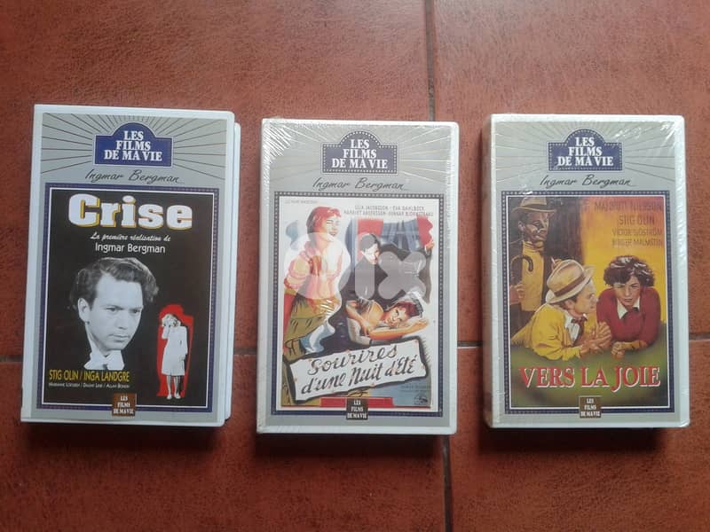 vintage original French cinema movies on VHS check list in details 1