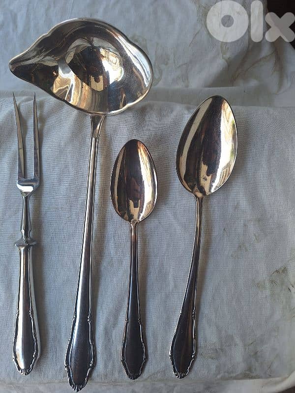cutlery set 100 psc silver of Germany 1