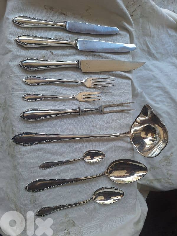 cutlery set 100 psc silver of Germany 6
