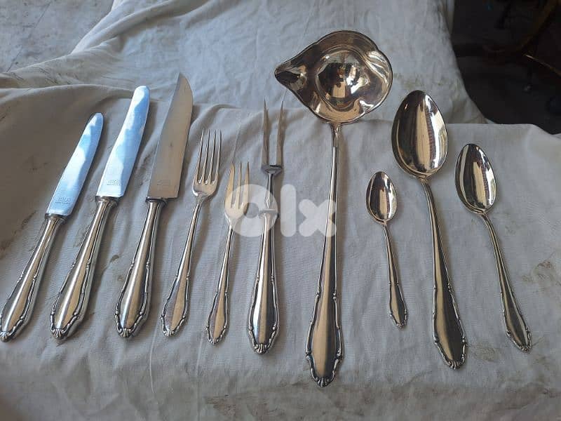 cutlery set 100 psc silver of Germany 7