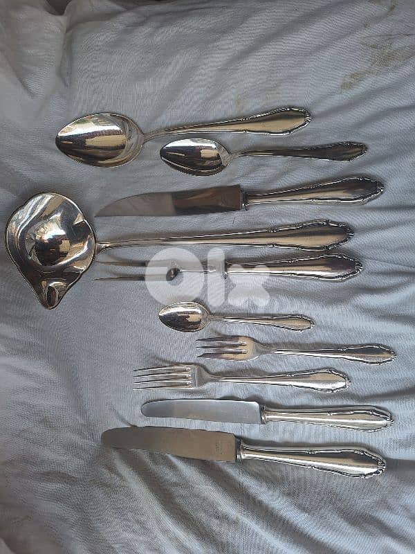 cutlery set 100 psc silver of Germany 9