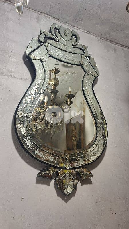 original murano large italian venitian mirror 1