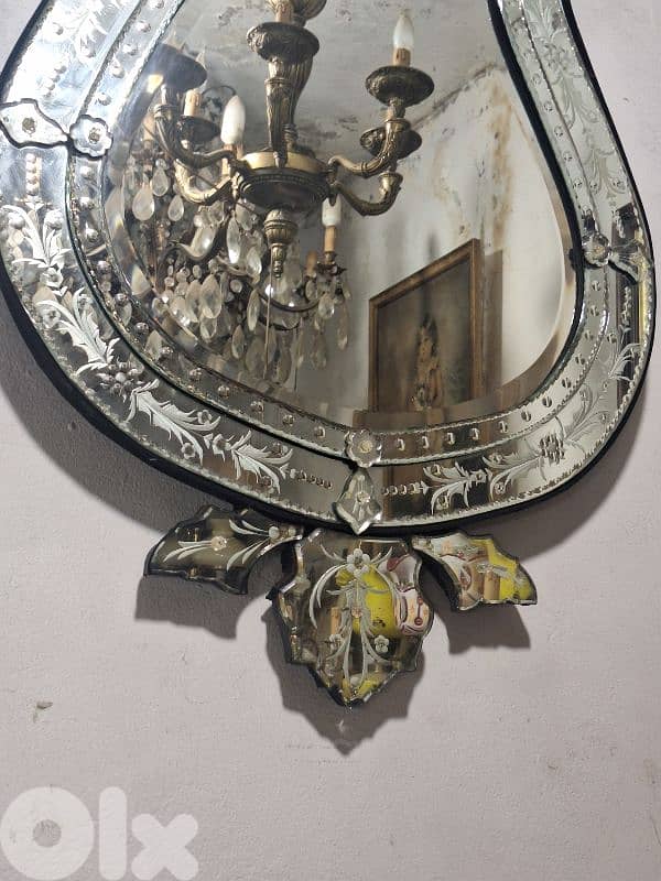 original murano large italian venitian mirror 2