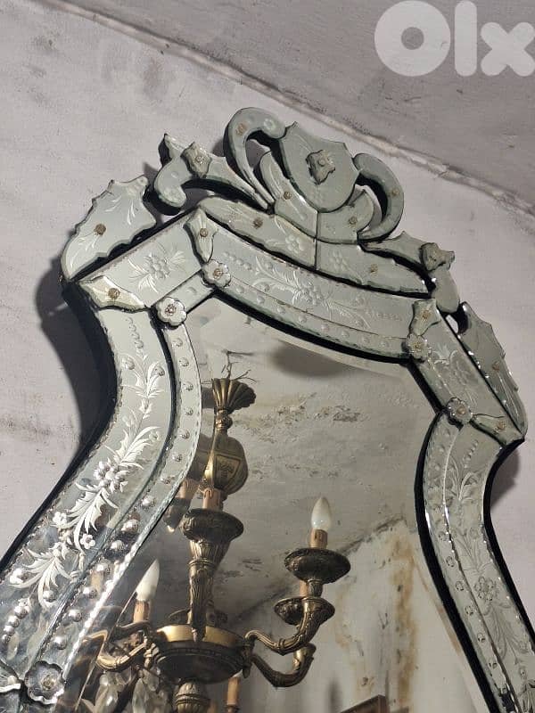 original murano large italian venitian mirror 3