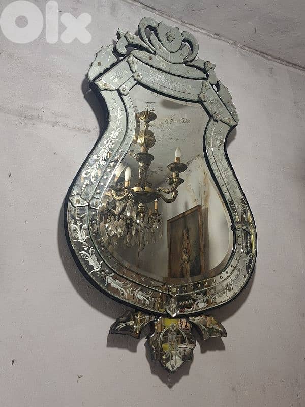original murano large italian venitian mirror 5