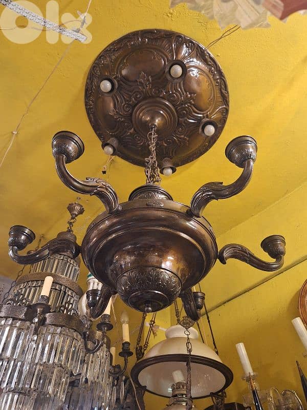 large bronze chandelier 2