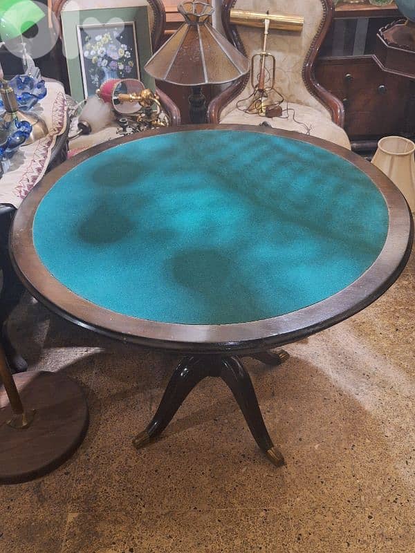 antique english game table 1
