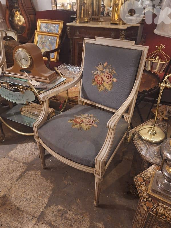 handmade aubisson 2 chairs 1