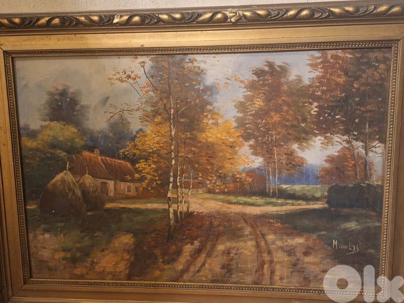 european signed oil painting 1