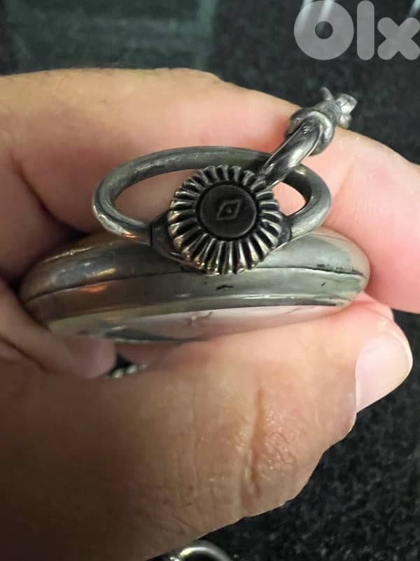 German Memorial Silver Pocket Watch 3