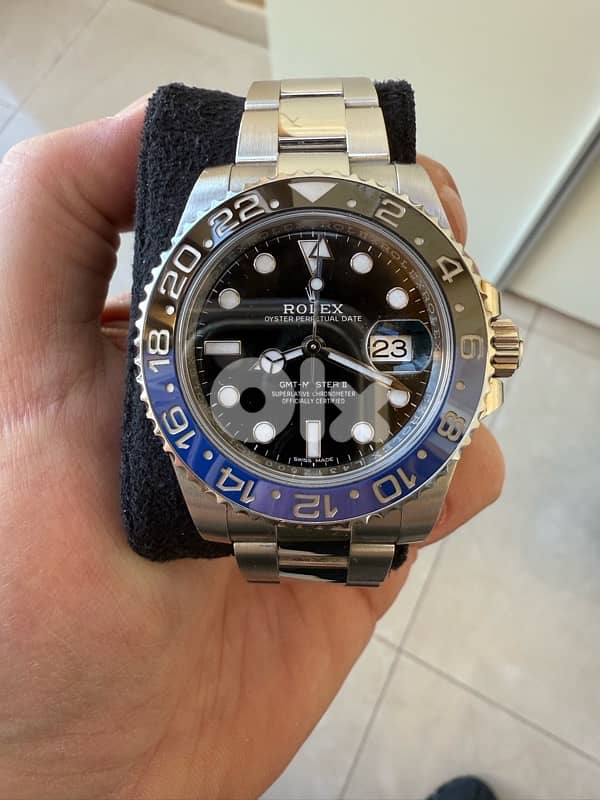 Rolex Batman GMT Master II 0