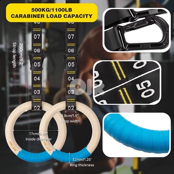 high quality Gymnastic Rings 2