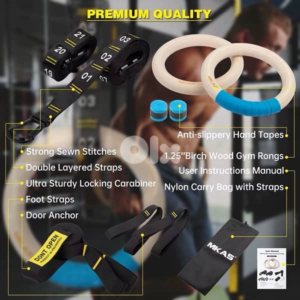 high quality Gymnastic Rings 3