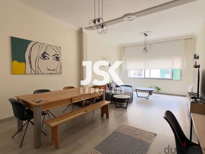 L18678-Furnished 2-Bedroom Apartment For Rent in Mar Mikhael 0