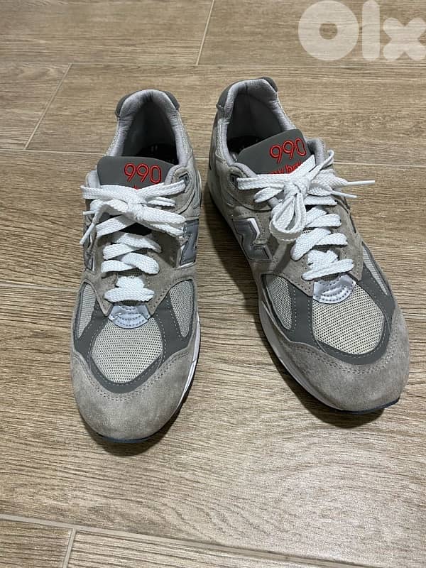 New Balance 990 v2 grey size 44 3