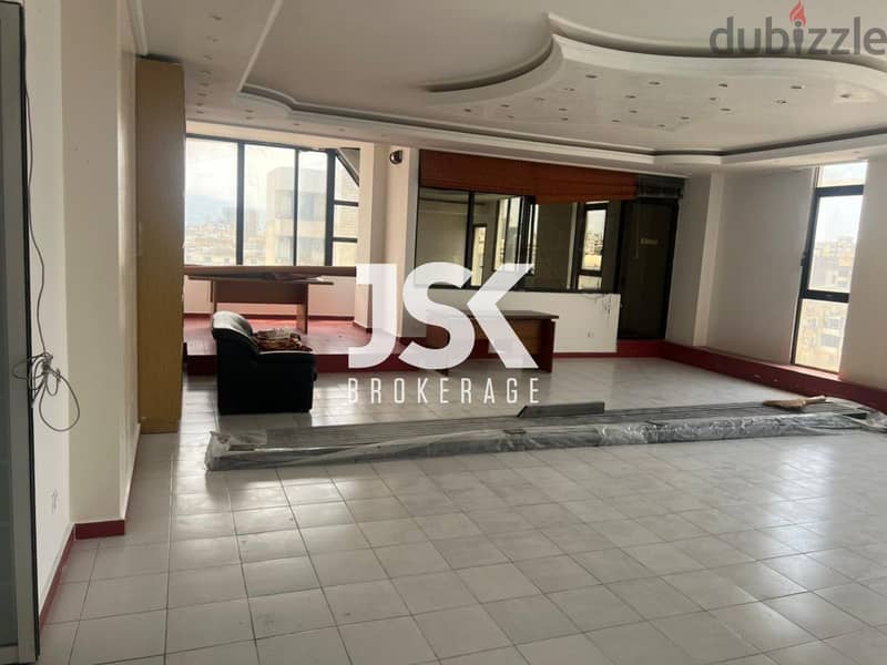 L18719-Semi-Furnished Office For Rent in Ain Al Remmane 0
