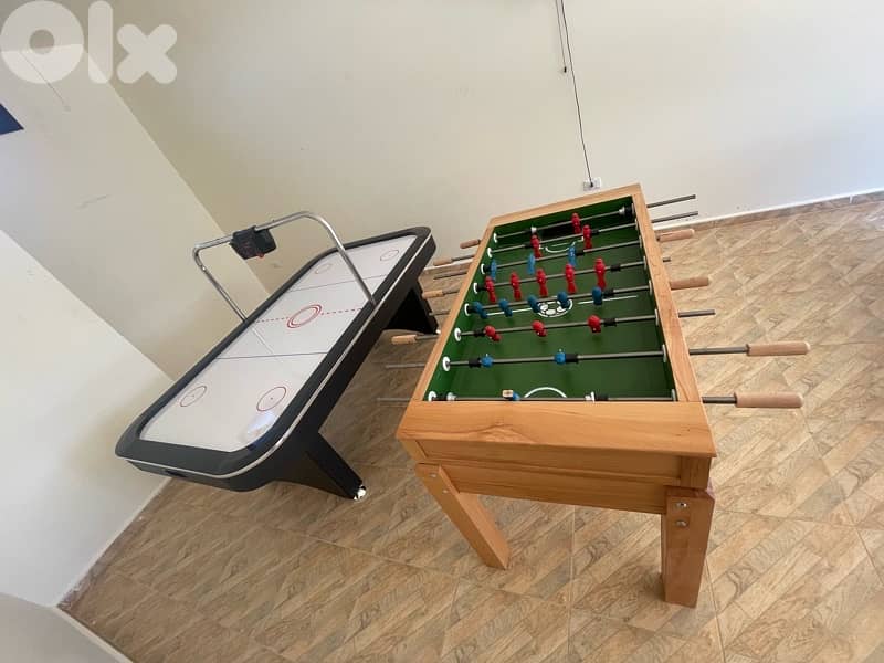 Billiard Pool Table, Air Hockey, Baby Foot ZAYN  Soccer Table 4