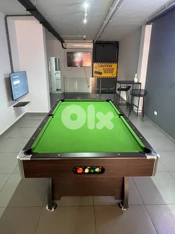 Billiard Pool Table, Air Hockey, Baby Foot ZAYN  Soccer Table 5
