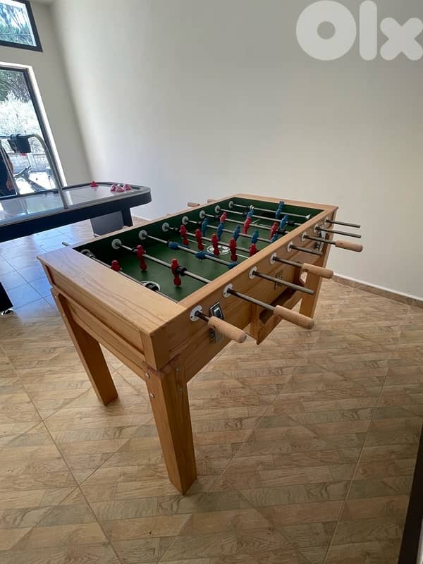 Billiard Pool Table, Air Hockey, Baby Foot ZAYN  Soccer Table 9