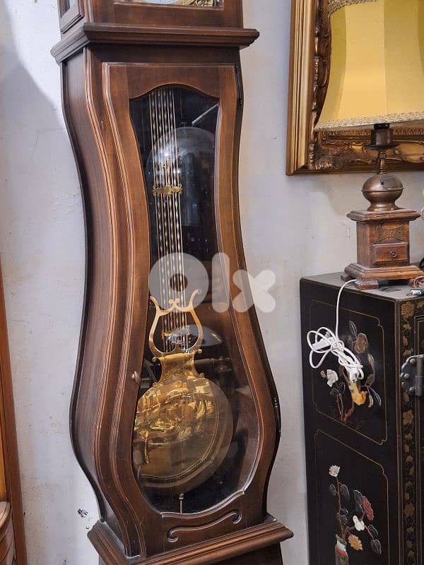 antique french grandfather clock 3