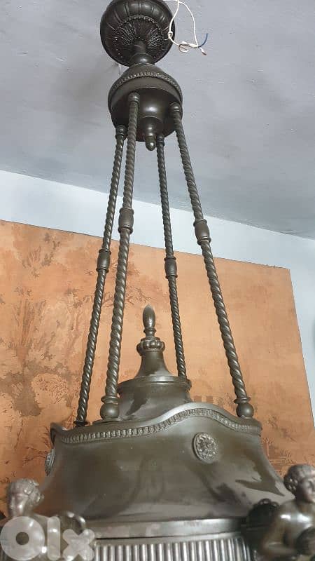 empire french bronze chandelier 5
