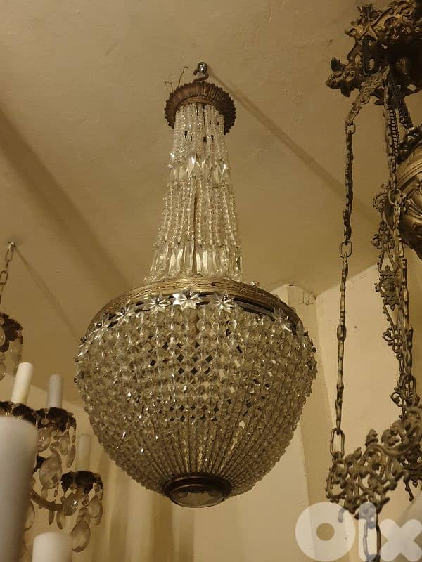 french crystal chandelier 1