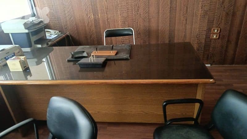 Study Work Desk Wood 2