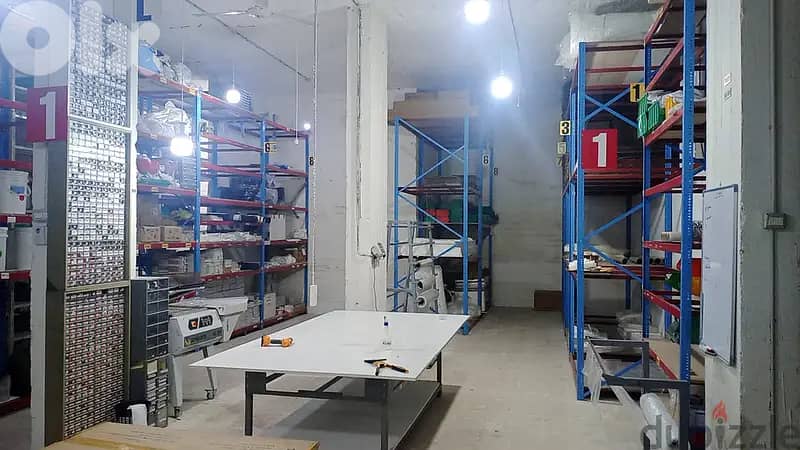 SPACIOUS WAREHOUSE FOR RENT IN BAABDA PRIME WITH OFFICES (BAR-239) 0