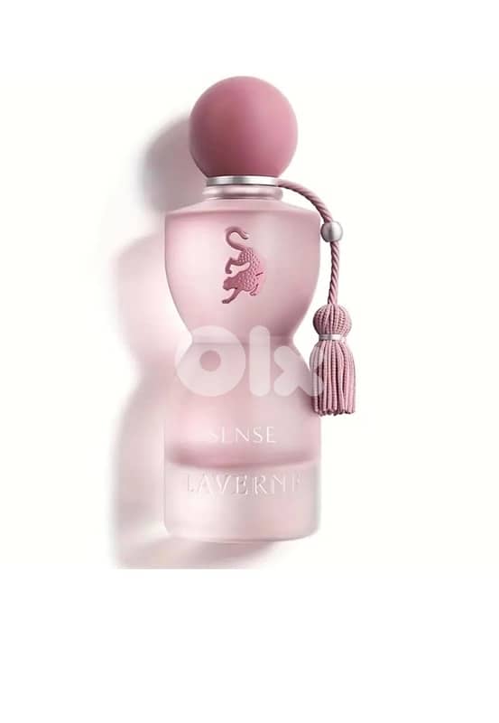 Sense Laverne Eau de Parfum, 75ml, Pink Frosted Bottle with Tassel 0