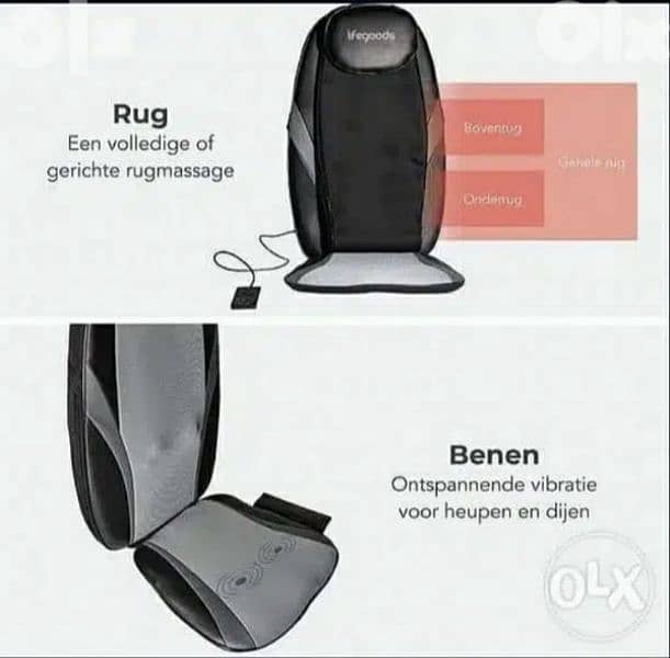 LifeGoods – Massage Pillow – Shiatsu Vibration massage/4$delivery 3