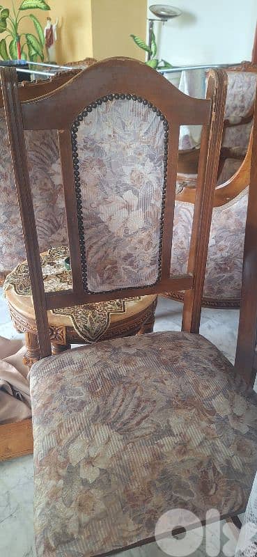 dining chairs and table 1