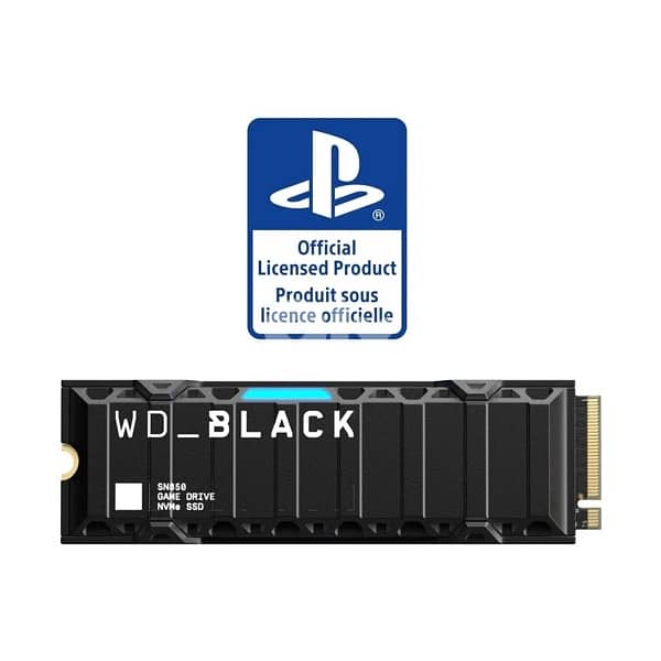 WD Black 1tb M. 2 NVMe SSD SN850 Heatsink 0