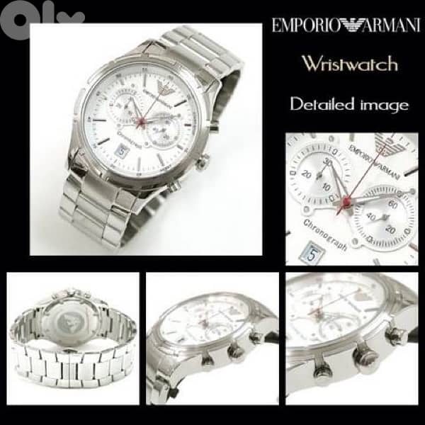 EMPORIO ARMANI SWISS MADE ORIGINAL  SWITZRLAND NEW PIRCE 290$ dolar 5