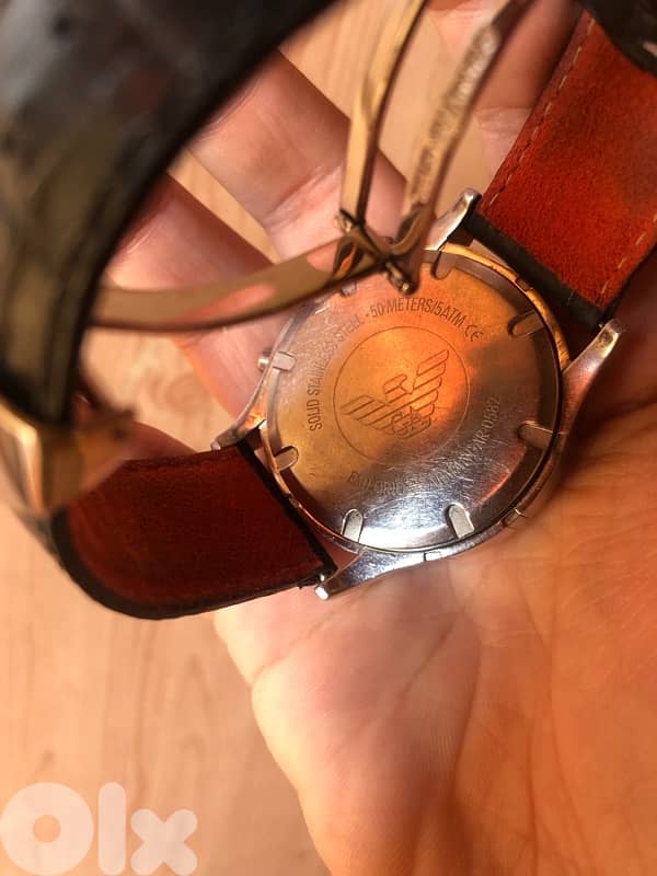 EMPORIO ARMANI SWISS MADE ORIGINAL  SWITZRLAND NEW PIRCE 290$ dolar 7