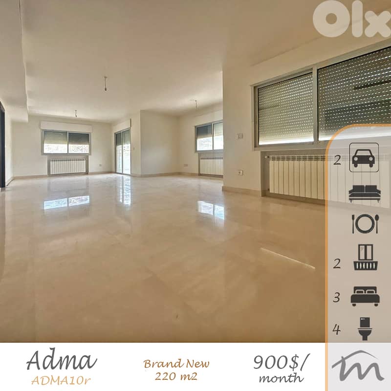Adma | Signature | Brand New 220m² Apt | 2 Underground Parking | Prime 0