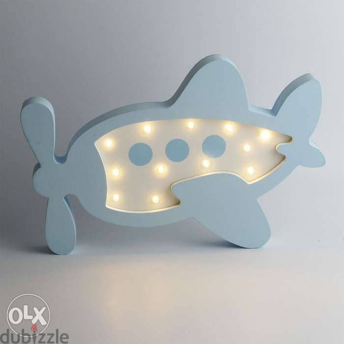Led Lumiere, airplane, avion, decoration, toys, baby, kids 0