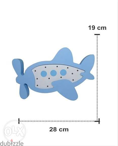 Led Lumiere, airplane, avion, decoration, toys, baby, kids 3