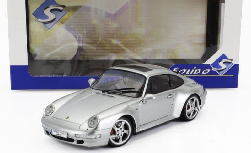 Porsche 911 (993) Carrera 4S 1996 diecast car model 1;18 0