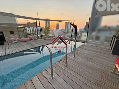 Private Pool ! Modern Penthouse for sale in the Heart of Achrafieh