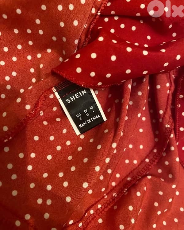 shein polka dot dress 5