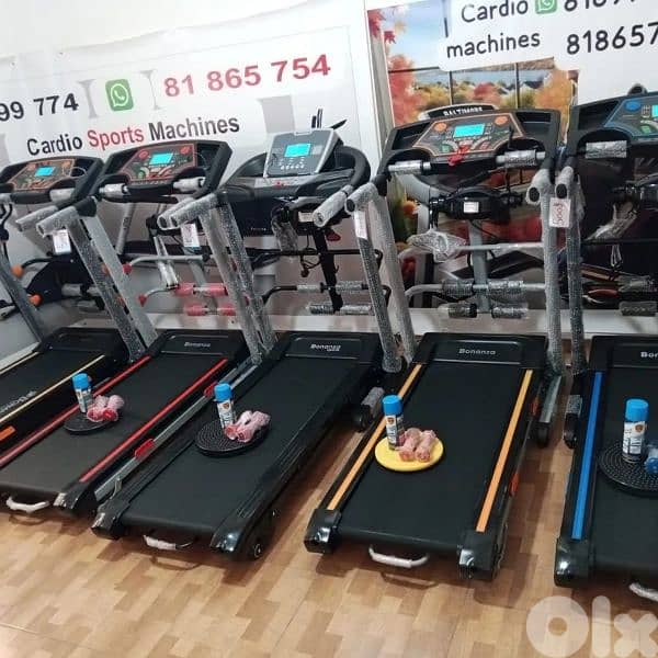 bonanza 2.5hp motor pow and automatic incline 0