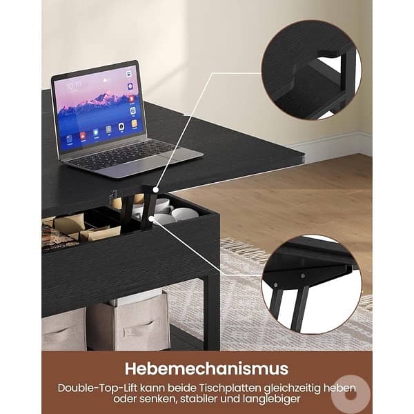 doule lift coffee table / dining table 3