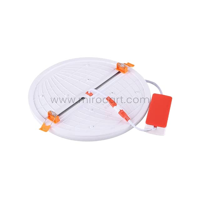 Sleek Frameless LED Downlight – Cool White, Ultra-Thin, Tool-Free Fit 12
